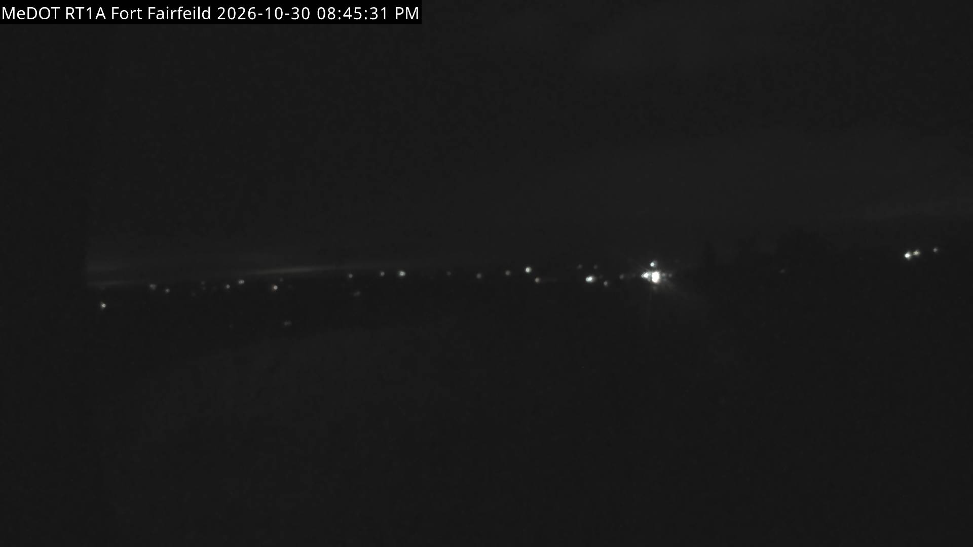 RT1A Mile 97 (Fort Fairfield) road camera