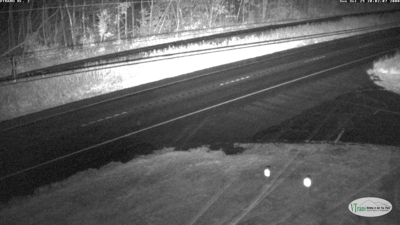 BOLTON I-89 SB RT2 North road camera