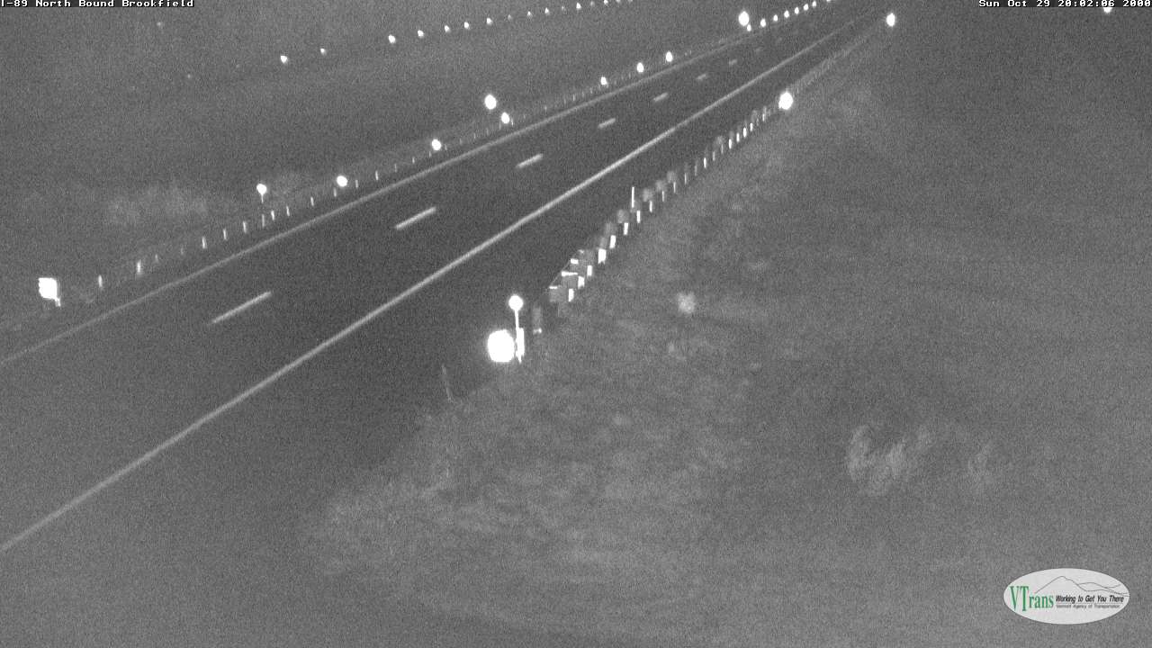 BROOKFIELD I-89 North road camera