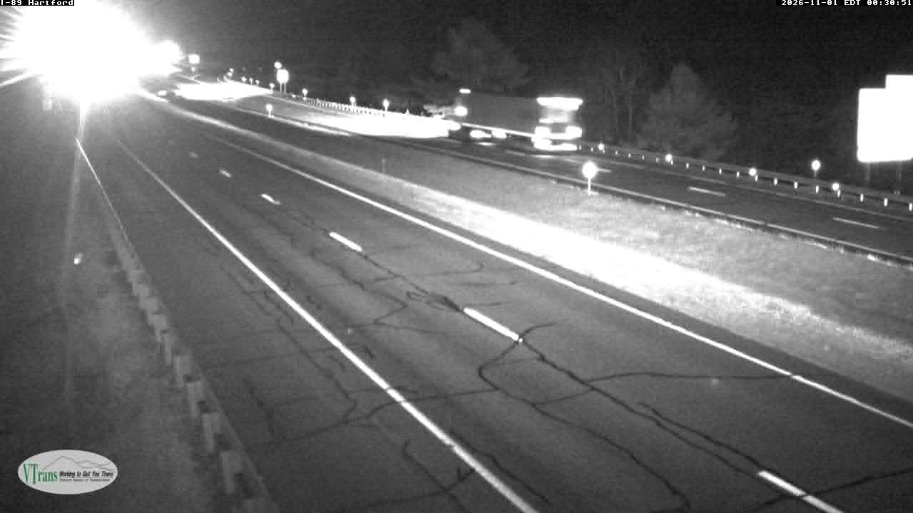 HARTFORD I-89 SB North road camera