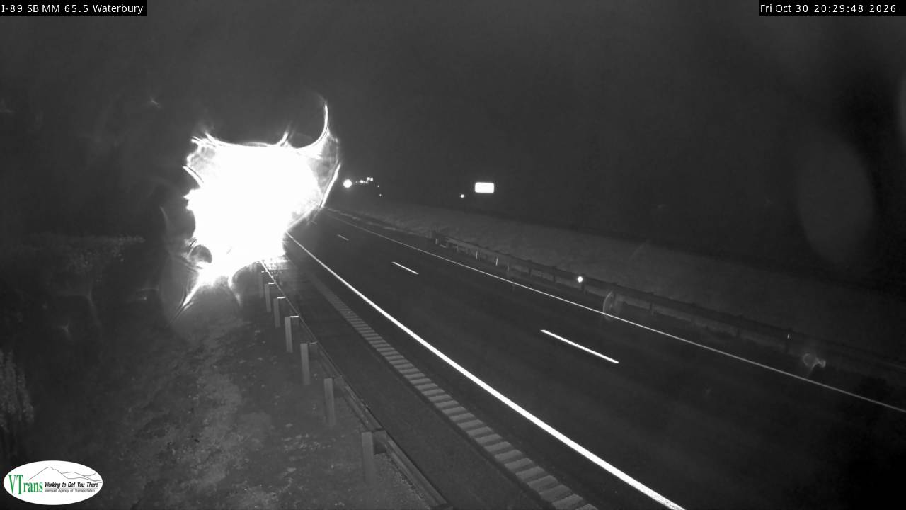WATERBURY I-89 North road camera