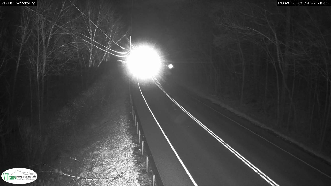 Waterbury VT-100 road camera