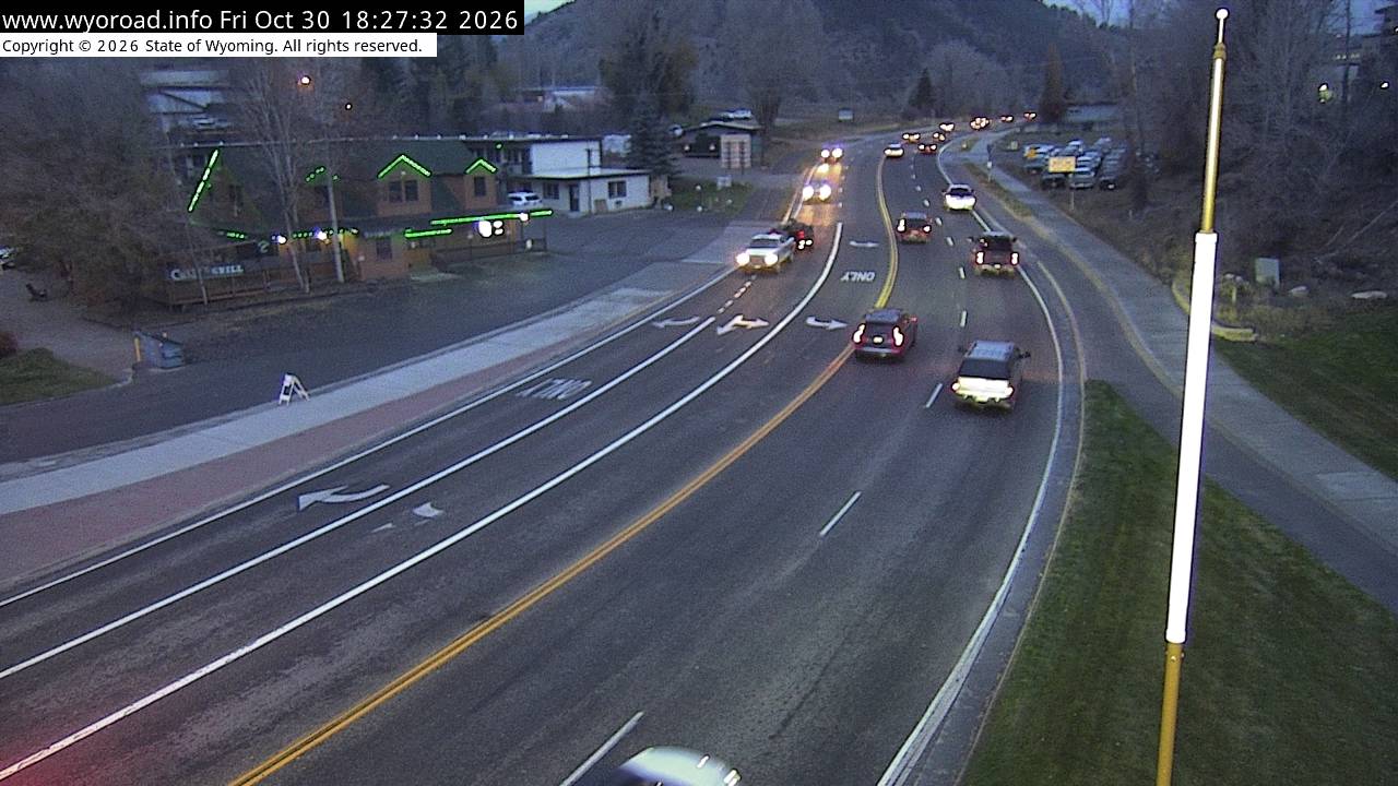US 89 / WYO 22 Junction — WYO 22 Southbound road camera