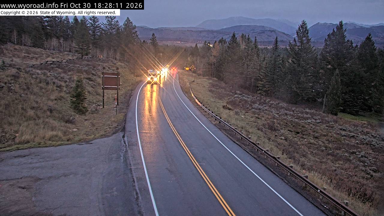 WYO 22 Wilson — East road camera
